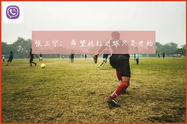 张玉宁： 希望这粒进球只是开始